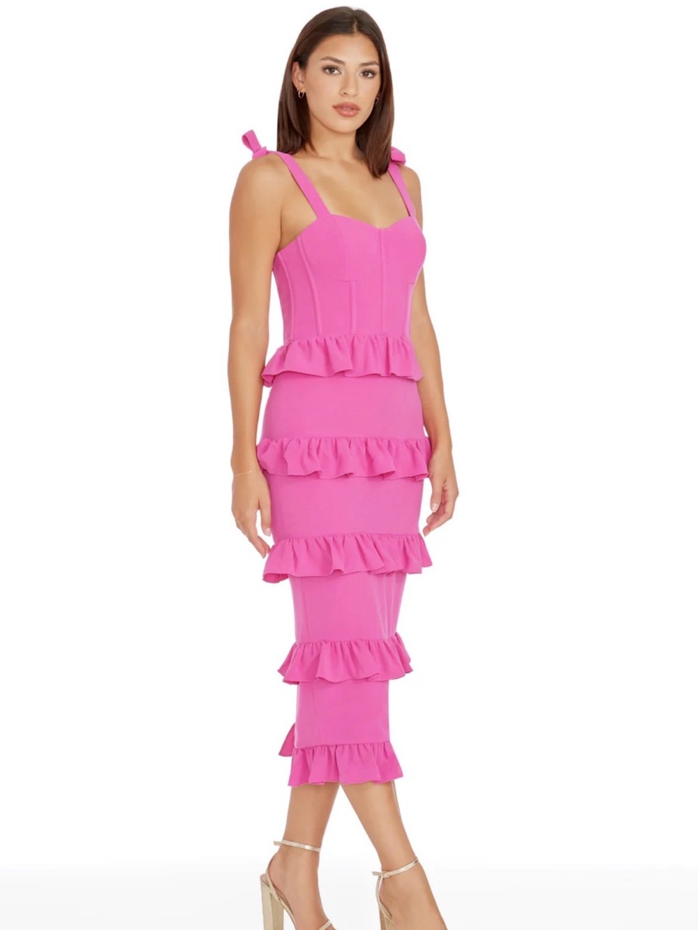Dress The Population Tati Dress NWT Sz (Small) - Picture 3 of 8